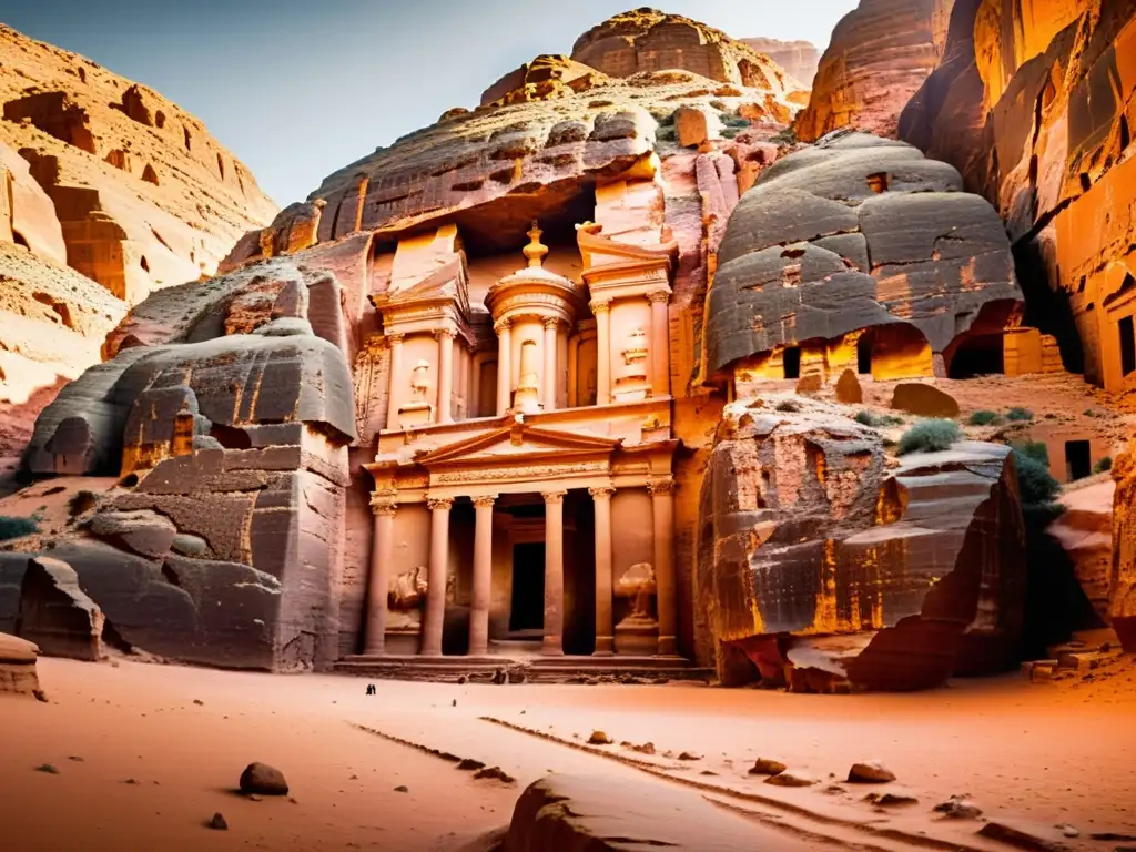 Petra y su geología: el Tesoro escondido de Al Khazneh