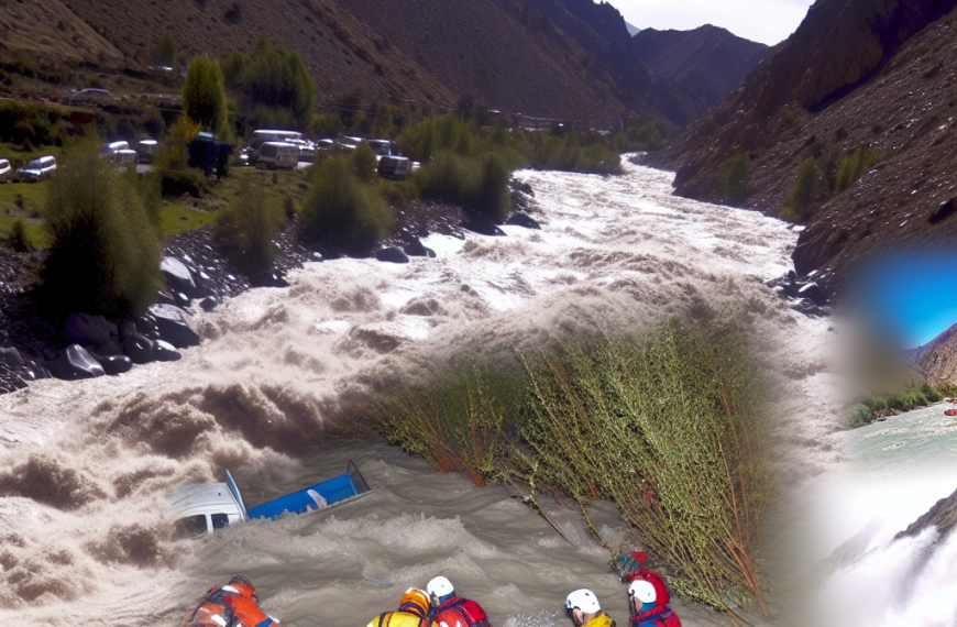 Crecida de quebrada sorprende en Maule: Nueve personas aisladas