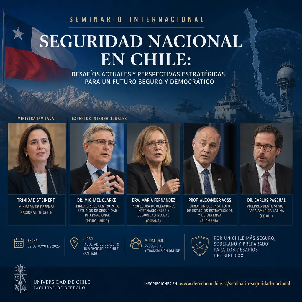 Chile Seguridad Nacional: Conversaciones sobre Crimen Organizado y Retos Actuales