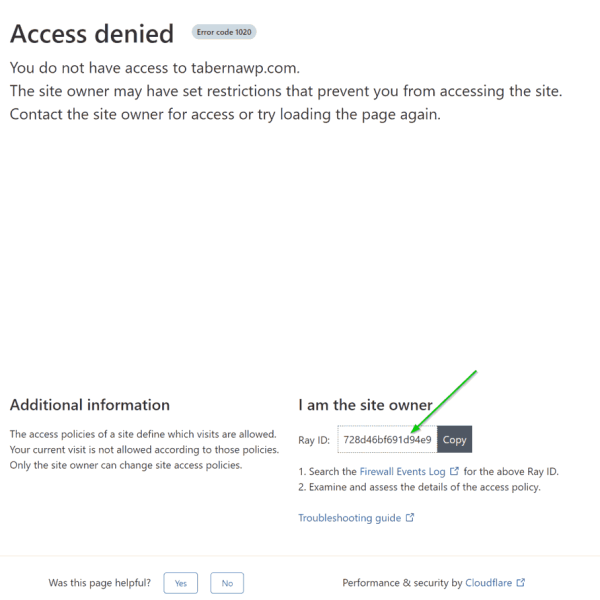 Error 1005 Cloudflare: Por qué aparece y cómo resolverlo fácilmente