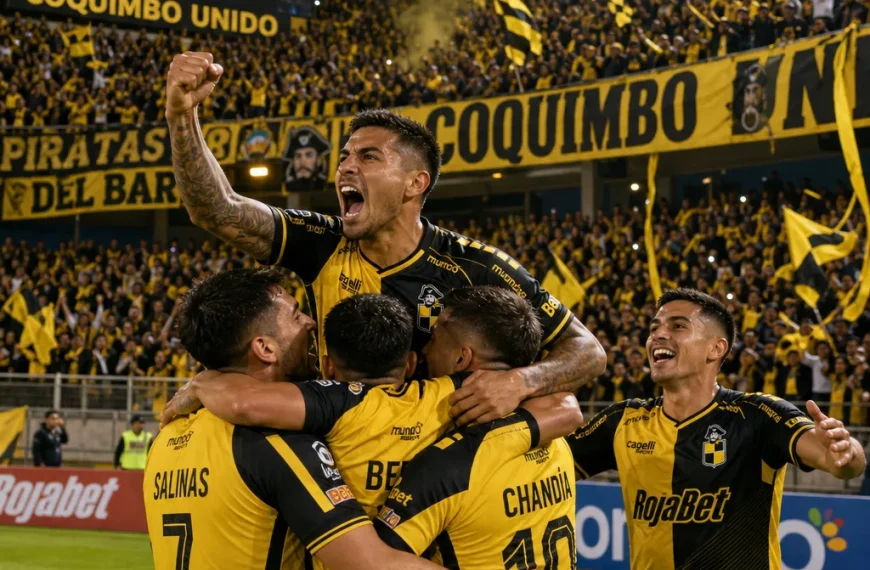 Coquimbo Unido brilla con un 3-0 ante Audax Italiano en la Liga