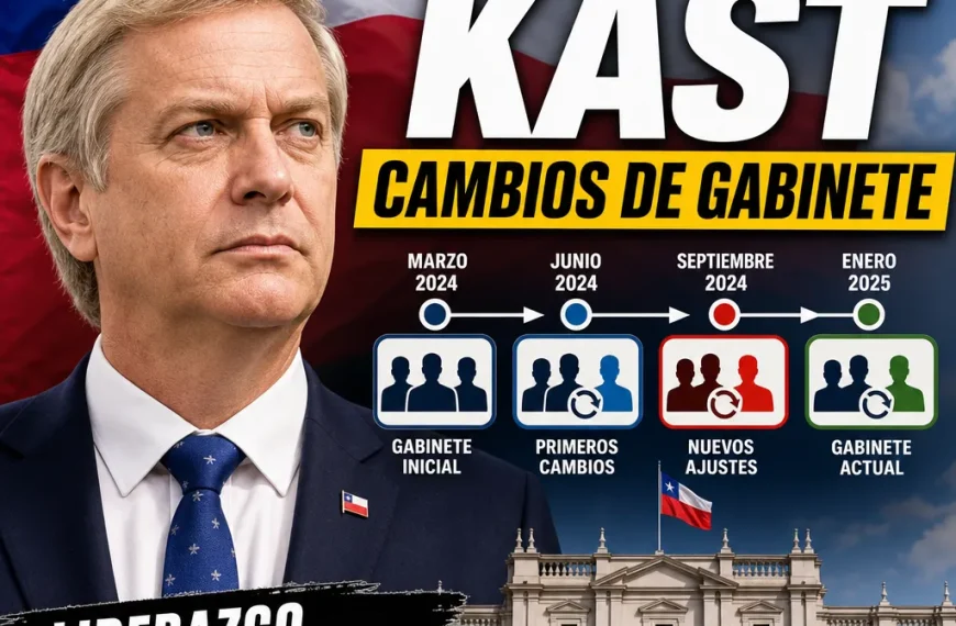 Cambio de Gabinete: José Antonio Kast Realiza el Ajuste Más Rápido en Democracia