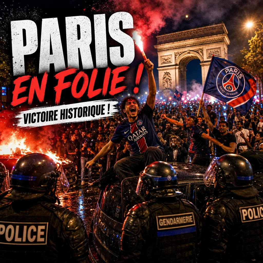 Disturbios en Francia: Más de 420 detenidos tras el PSG