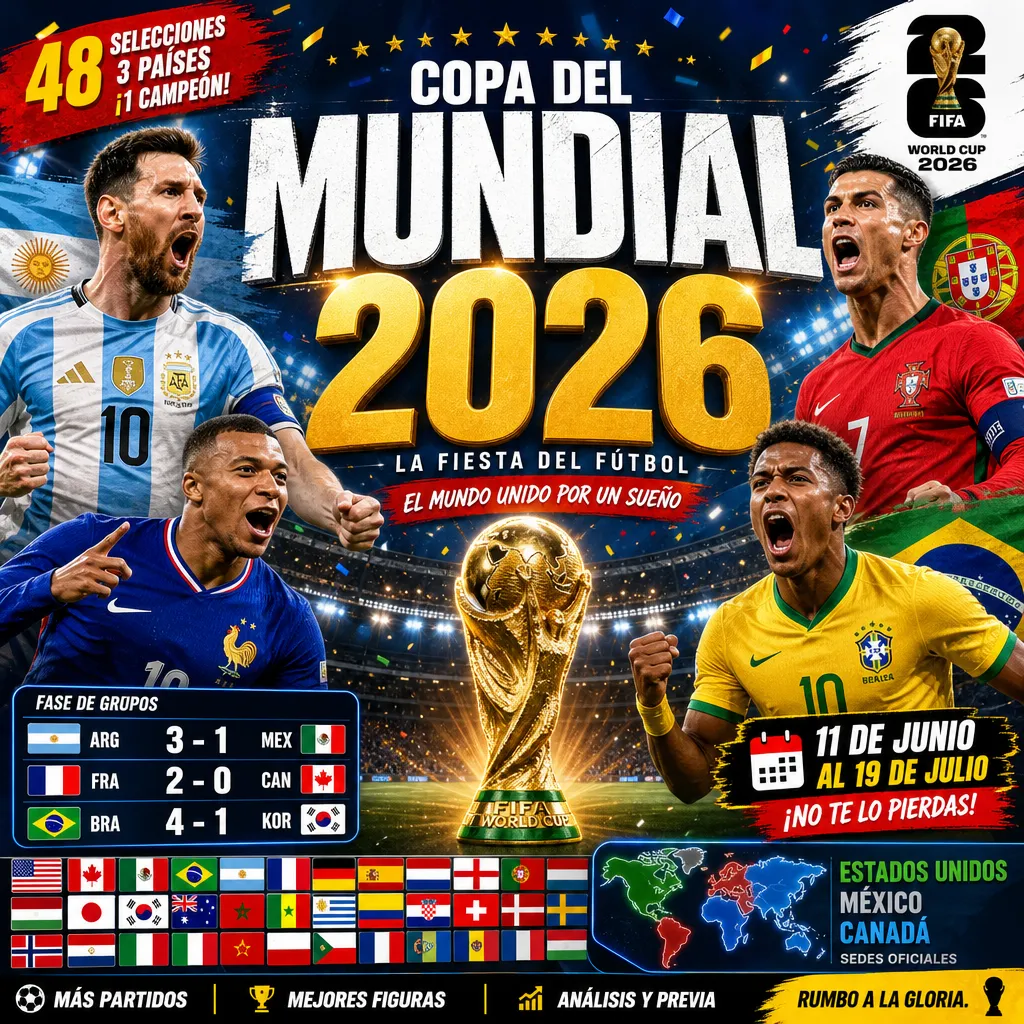 Mundial 2026: Resultados, Tablas y Partidos Impactantes