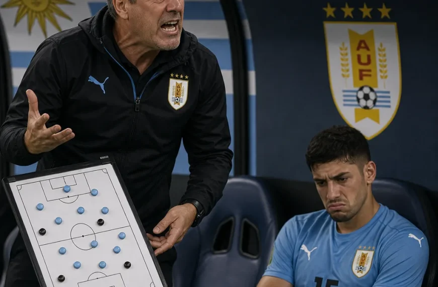 Cambios de Bielsa en Uruguay: ¿Por qué Valverde y Muslera protestaron?