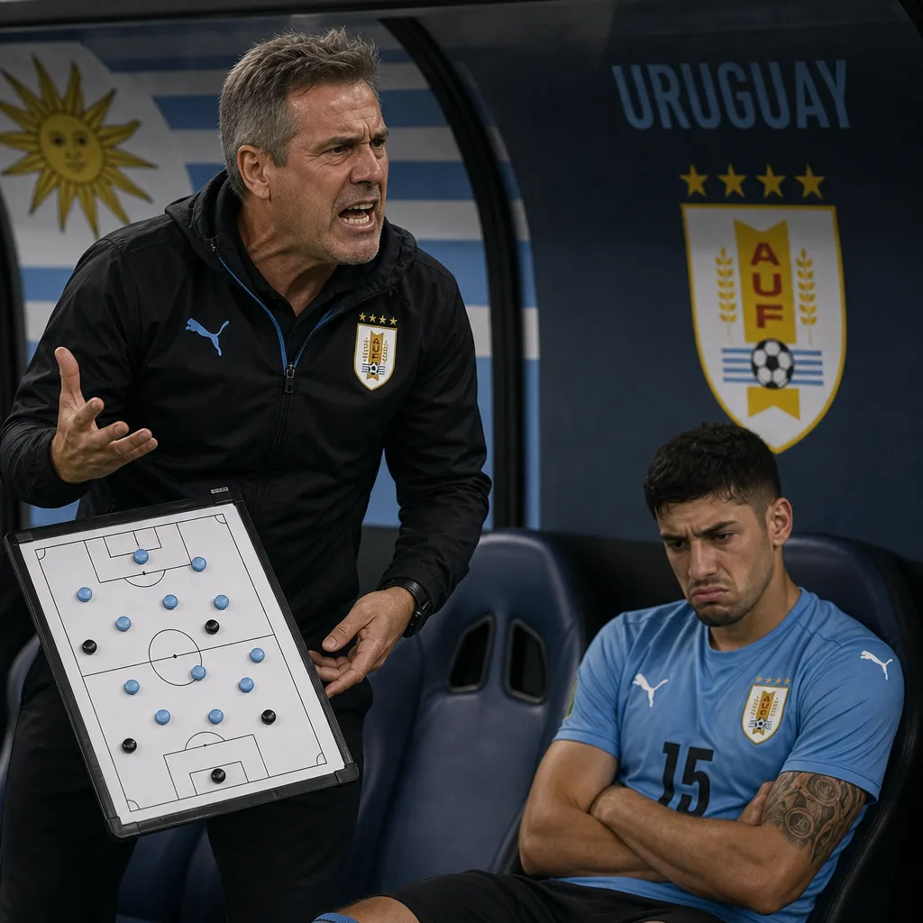 Cambios de Bielsa en Uruguay: ¿Por qué Valverde y Muslera protestaron?