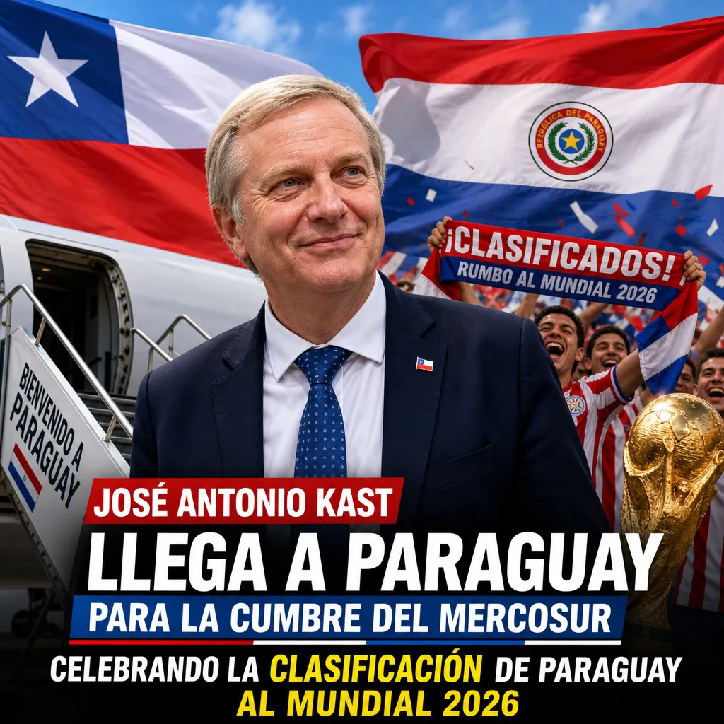 Kast en Paraguay: ¡Felicitaciones por la clasificación al Mundial 2026!