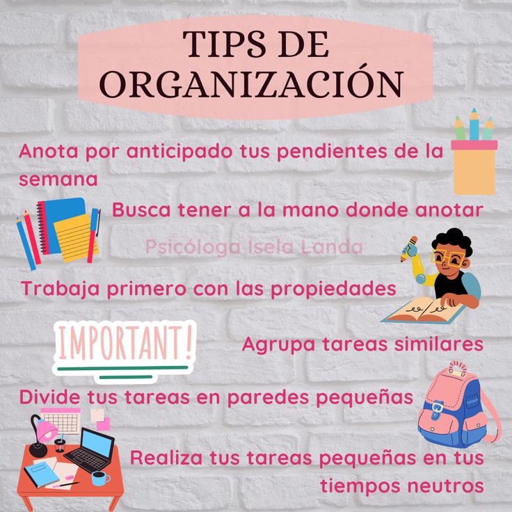 Consejos de productividad para aumentar tu eficiencia y organización