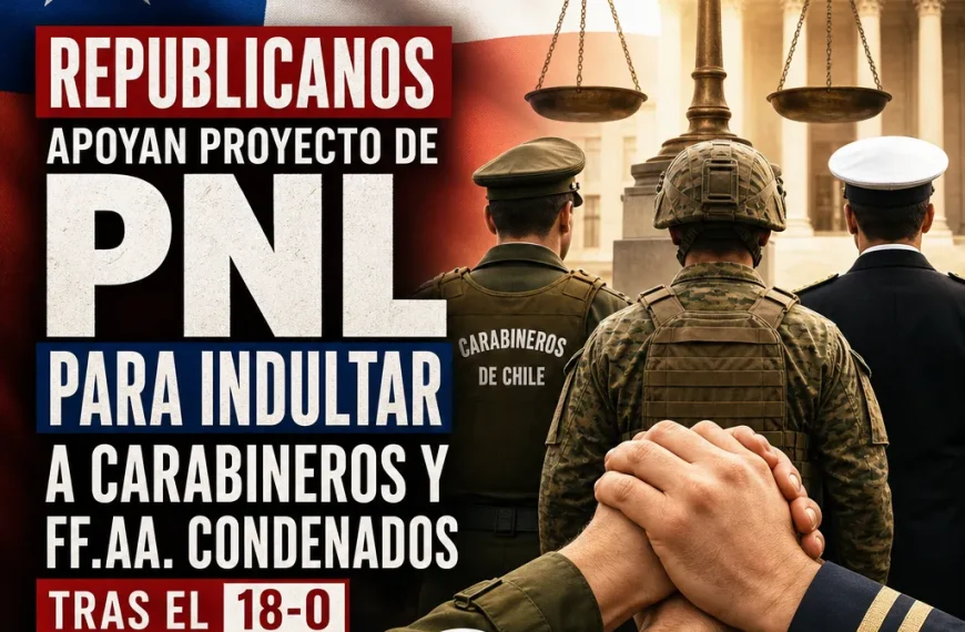 Indulto Uniformados 18-O: Apoyo Republicano y Su Importancia en Chile