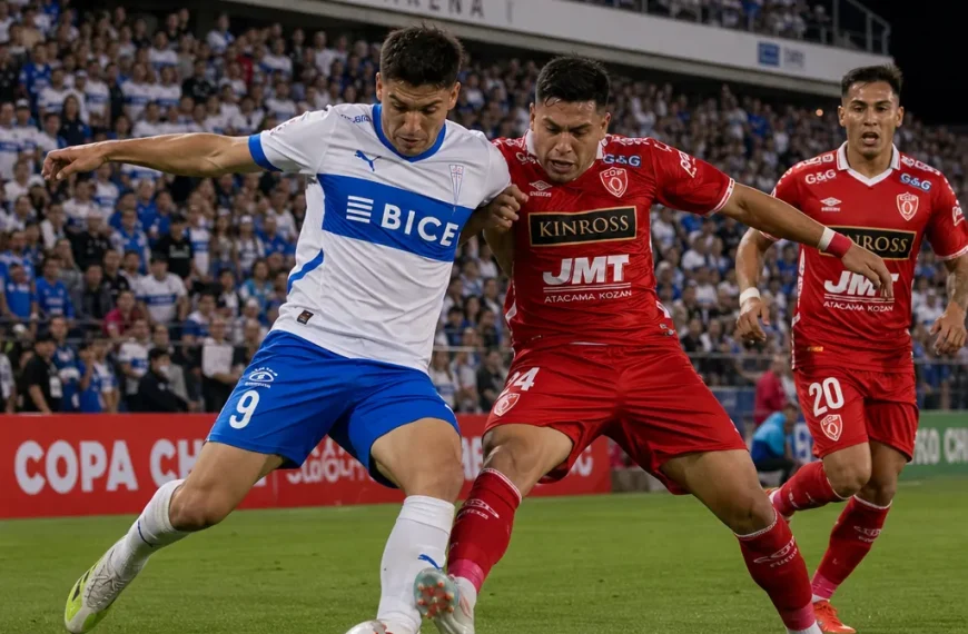 Copa Chile 2026: La UC y Deportes Copiapó se enfrentan en vivo