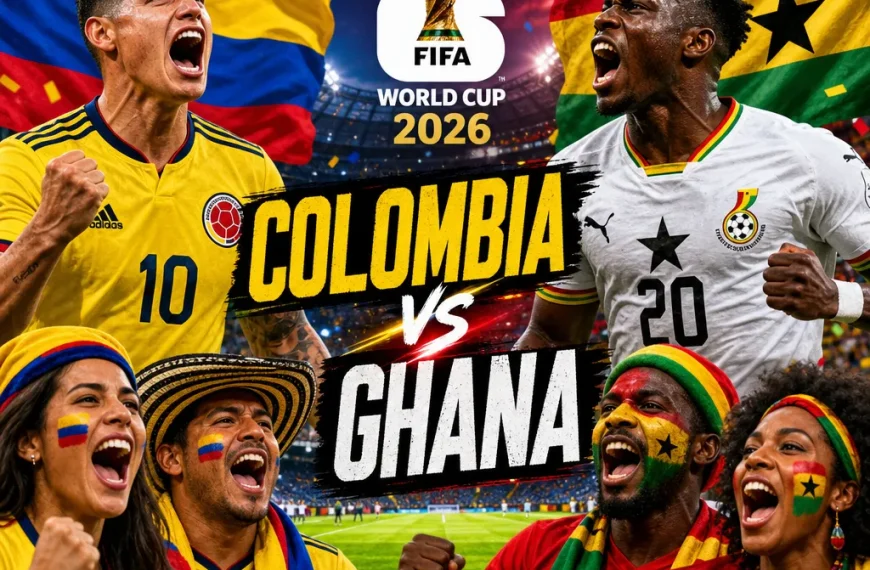 Mundial 2026: La Lucha Épica entre Colombia y Ghana en los Dieciseisavos