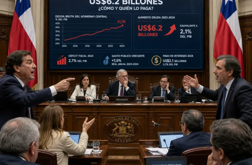 Aumento de deuda: ¿Cuáles son las implicaciones para el Estado chileno?