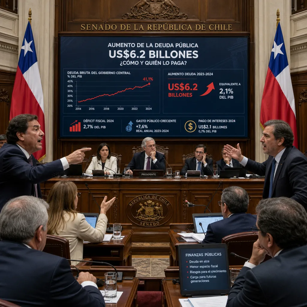 Aumento de deuda: ¿Cuáles son las implicaciones para el Estado chileno?