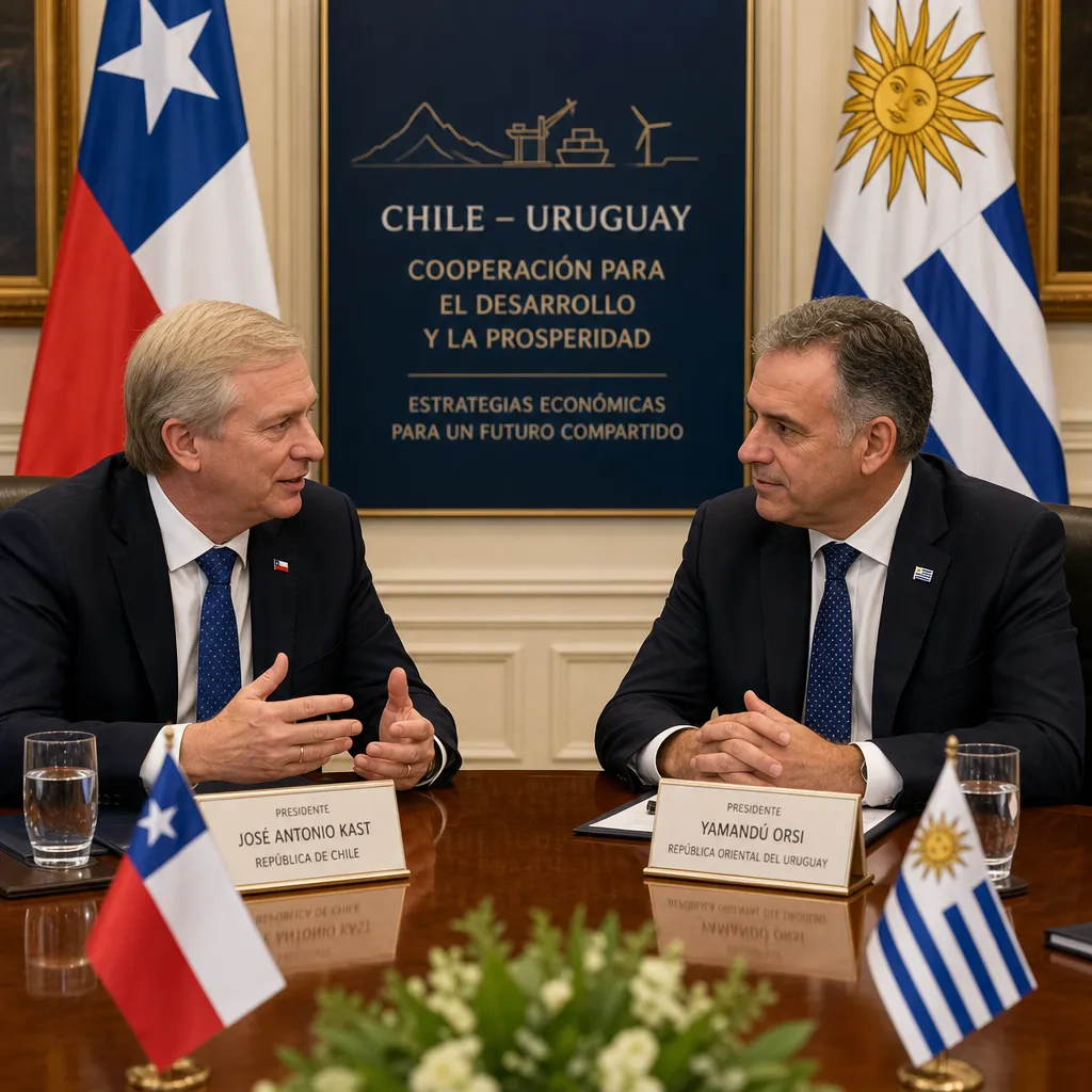 Kast en Uruguay: La sorprendente reunión que redefinió la cooperación