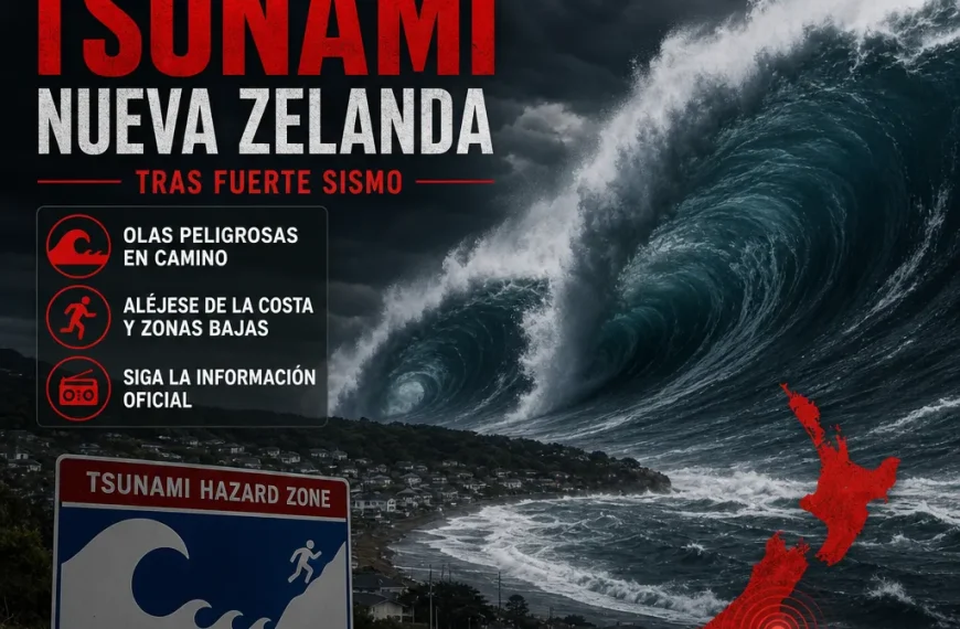 Tsunami Nueva Zelanda: Advertencias tras el sismo de 5,9