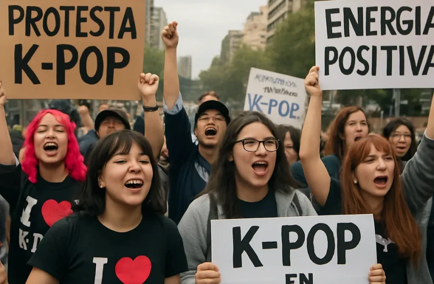 Movilización Kpopers: ¿Cómo jóvenes fans desafían al gobierno en Chile?