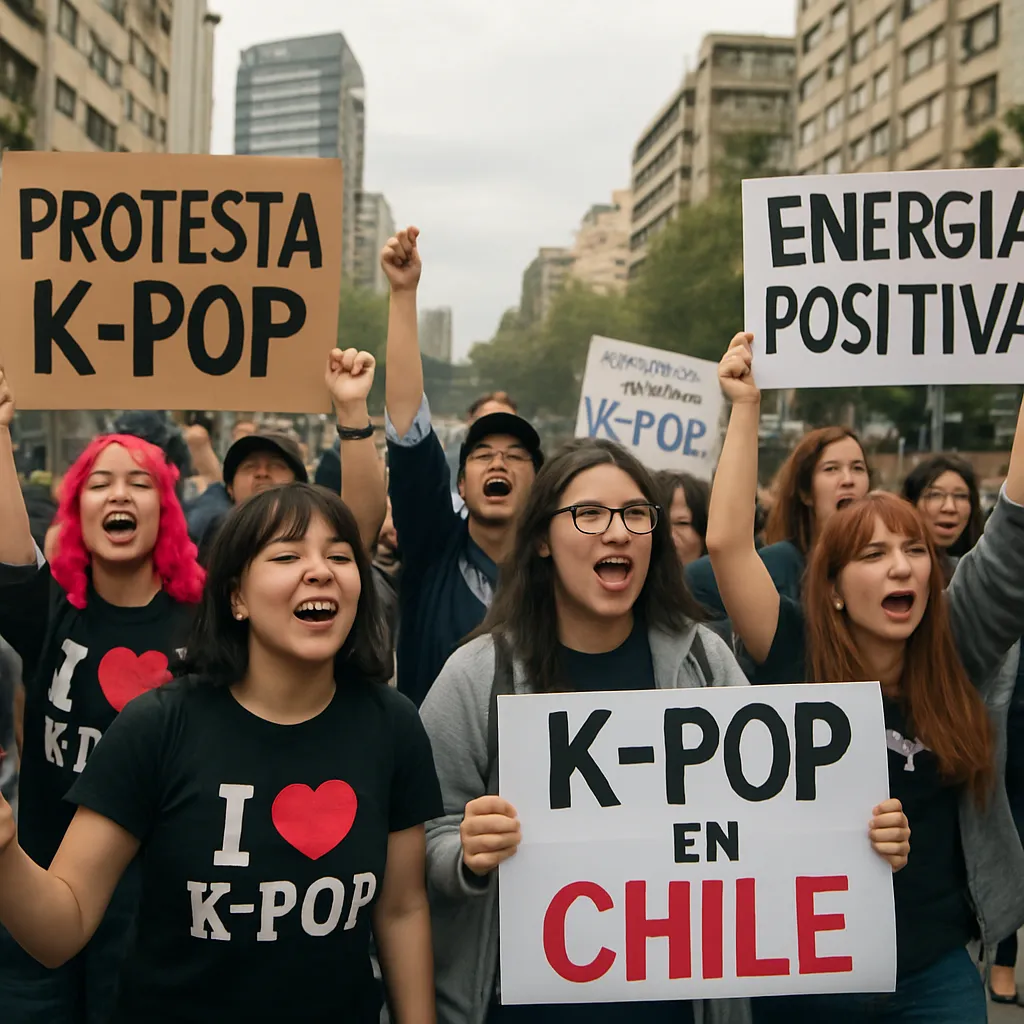Movilización Kpopers: ¿Cómo jóvenes fans desafían al gobierno en Chile?
