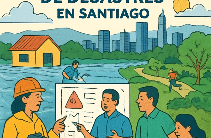 Gestión de riesgos de desastres: ¿Está Santiago preparado para el cambio climático?