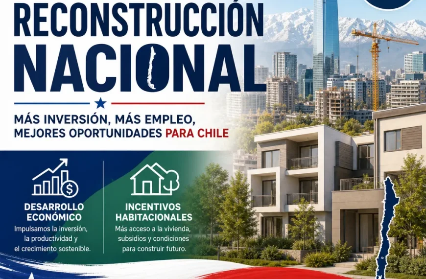 Plan de Reconstrucción Nacional: ¿Qué cambios trae para Chile?