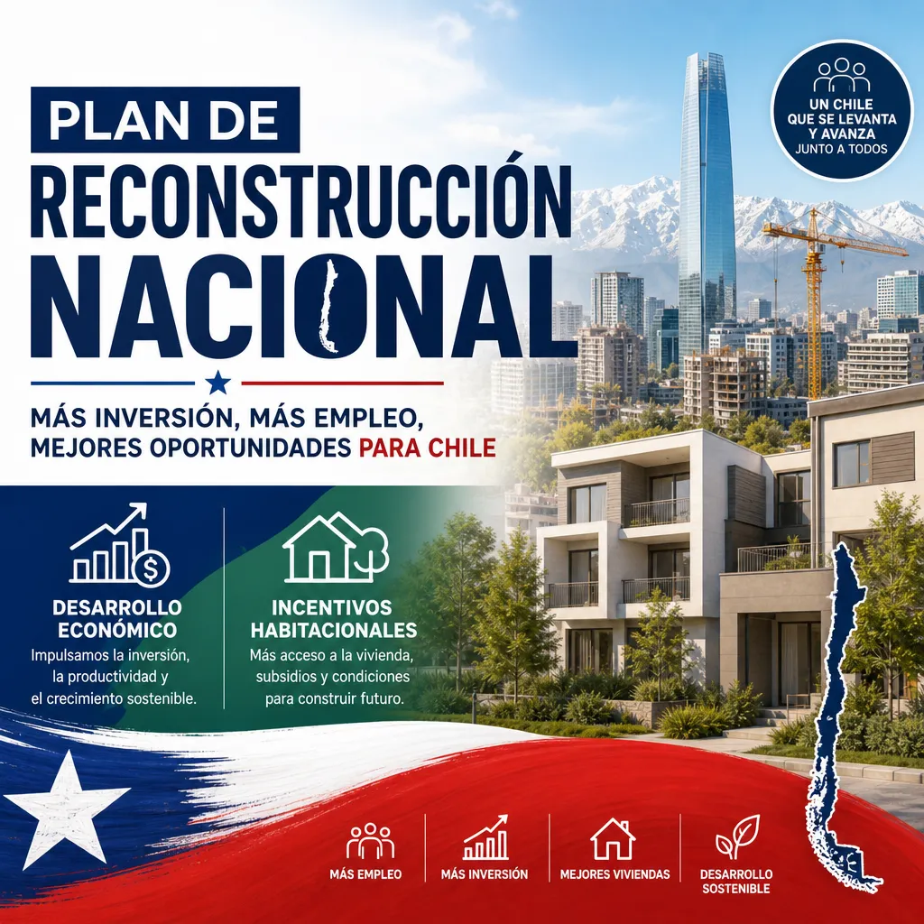 Plan de Reconstrucción Nacional: ¿Qué cambios trae para Chile?