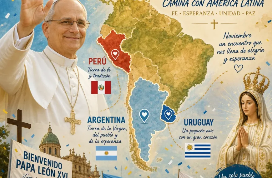 Papa León XVI: Su primera visita a América Latina en noviembre