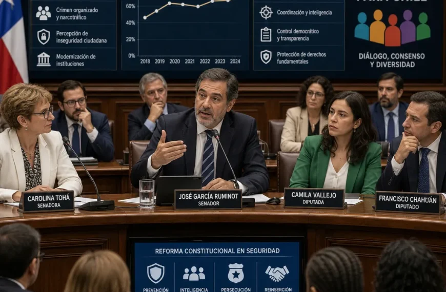 Reforma constitucional: ¿Cómo impacta la seguridad en Chile?