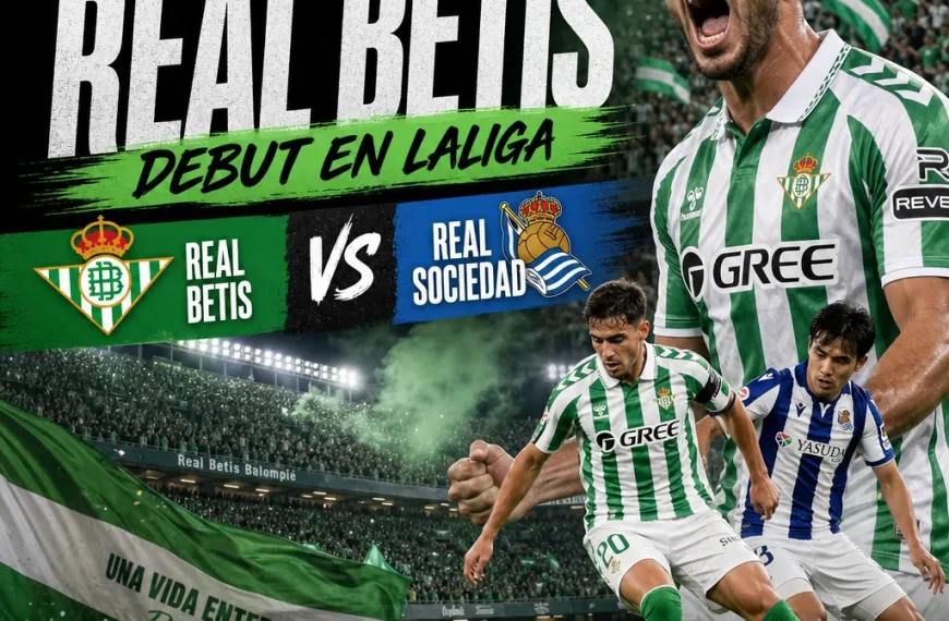 Real Betis LaLiga 2026-2027: ¿Cómo fue el debut contra la Real Sociedad?