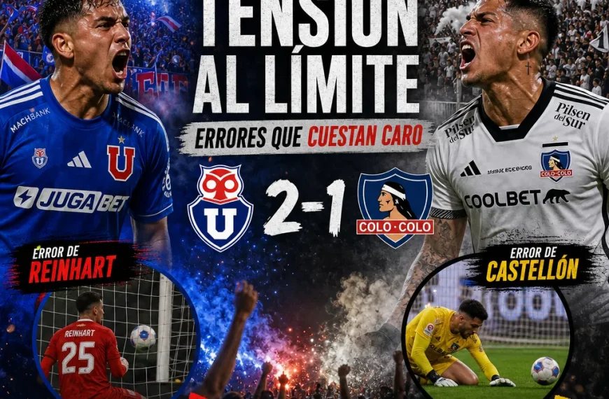 Errores de Reinhart: Análisis del Superclásico entre la U y Colo Colo