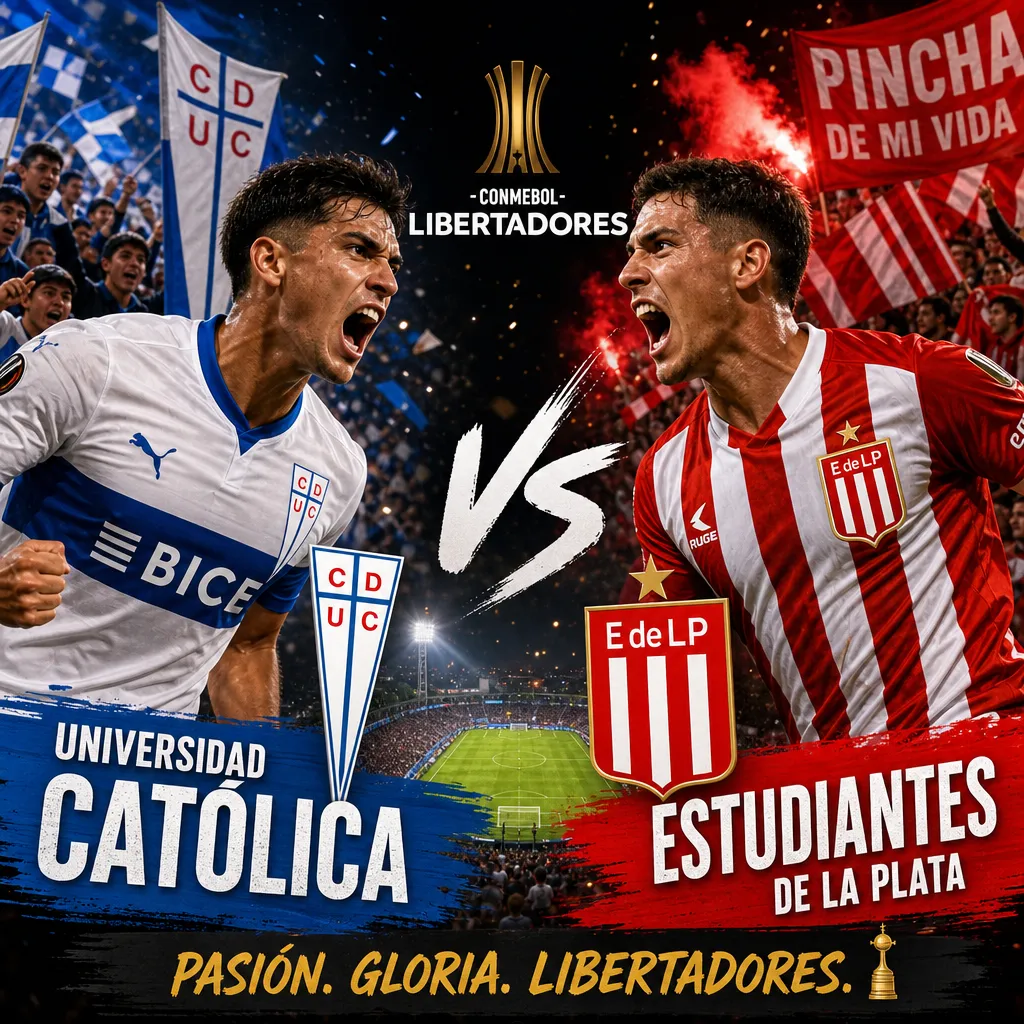 Copa Libertadores: Empate emocionante entre UC y Estudiantes en La Plata