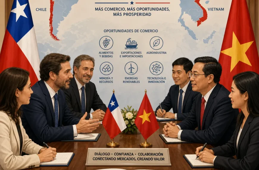 Relaciones Chile Vietnam: ¿Qué oportunidades hay para el comercio?