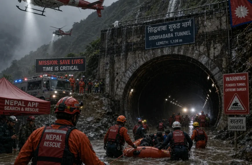 Operativos de rescate en Nepal: ¿Qué está sucediendo en los túneles?