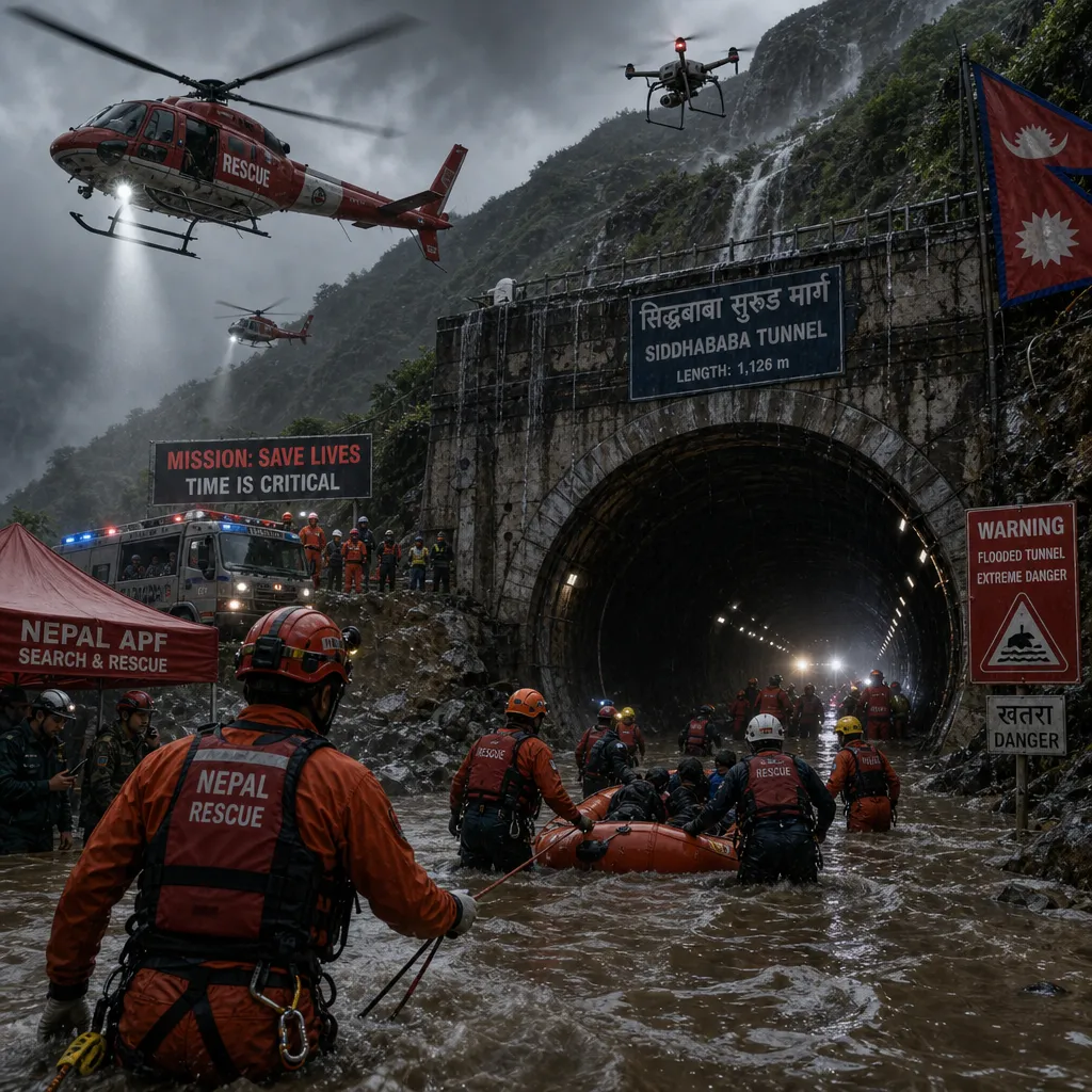 Operativos de rescate en Nepal: ¿Qué está sucediendo en los túneles?