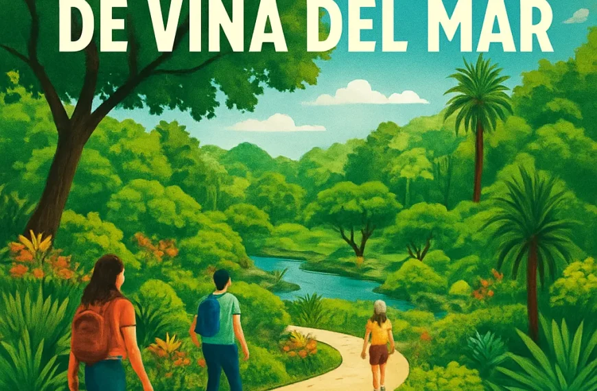 Jardín Botánico de Viña del Mar: Un refugio de adaptación climática