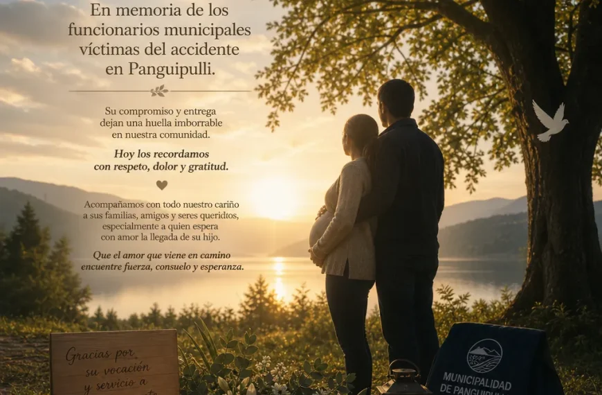 Accidente de árbol en Panguipulli revela tragedia de funcionarios