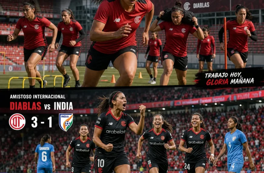 Diablas: Preparación Intensiva para el Mundial ante India