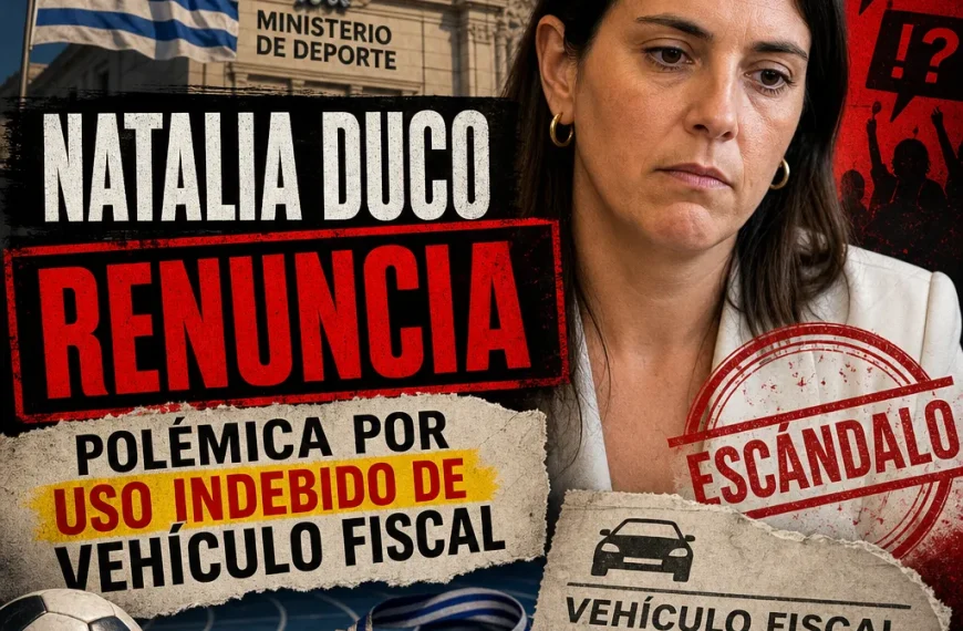 Natalia Duco: Polémica salida del Ministerio del Deporte tras mal uso de auto