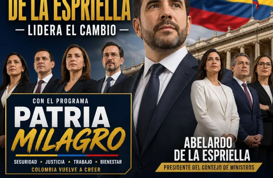 Nuevo gabinete de Colombia: ¿qué cambios trae Abelardo de la Espriella?
