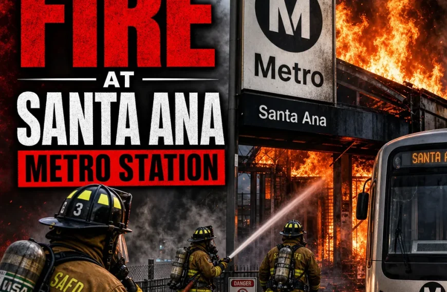 Cerradura estación Santa Ana Metro: ¿Qué sucedió en el incendio?