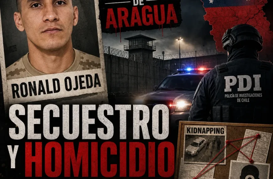 Secuestro con Homicidio Ronald Ojeda: El Impactante Caso del Tren de Aragua