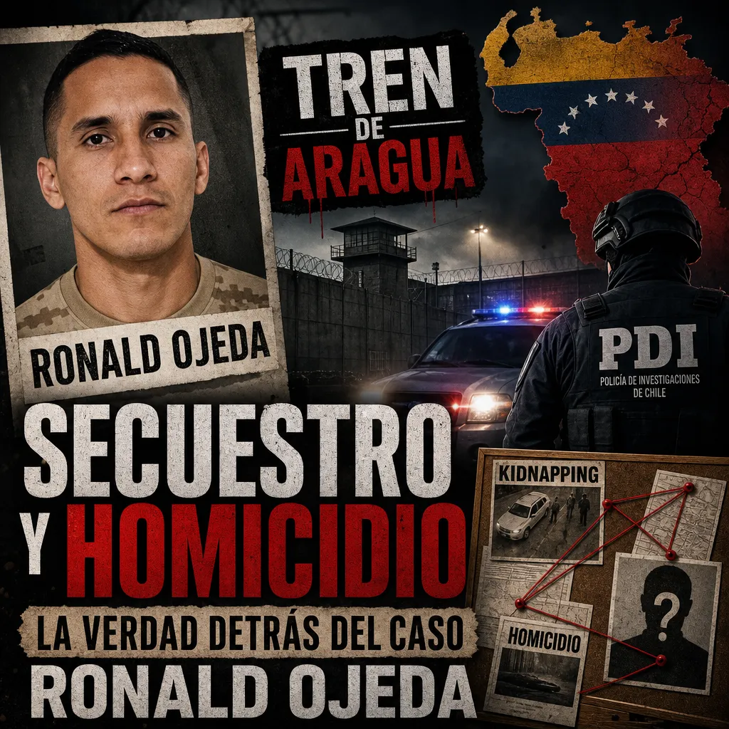 Secuestro con Homicidio Ronald Ojeda: El Impactante Caso del Tren de Aragua