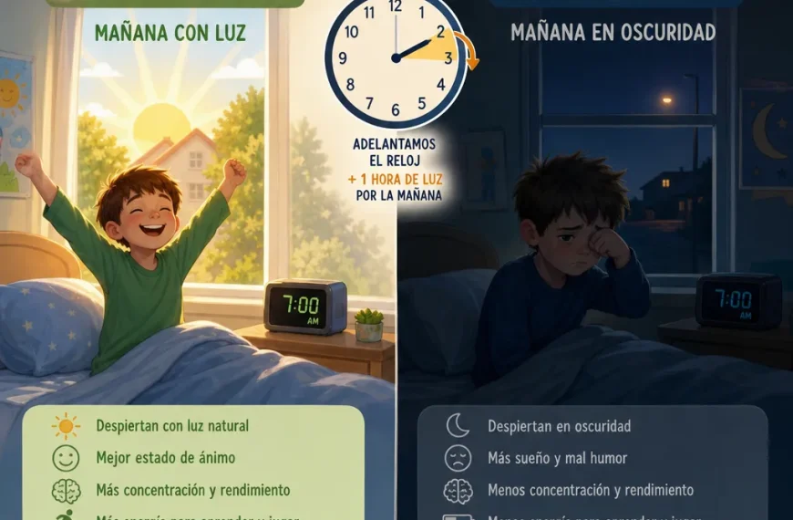 Horario de verano: ¿Es realmente beneficioso para los niños?