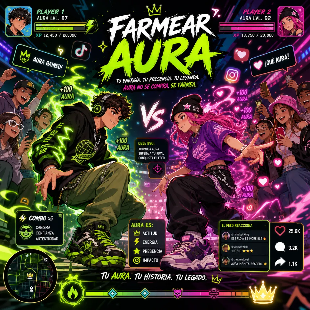 Farmear Aura: Entiende el Fenómeno Juvenil en Redes Sociales