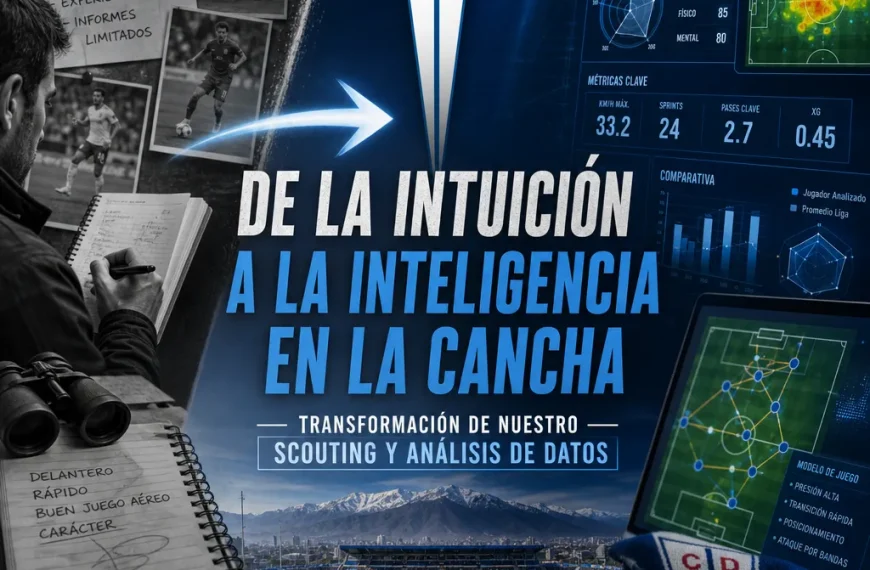 Análisis de datos en el fútbol: la revolución de la UC tras Buljubasich