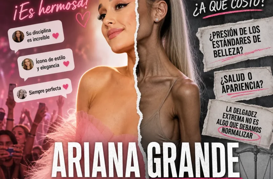 Ariana Grande delgadez: ¿Un ideal de belleza dañino para todos?