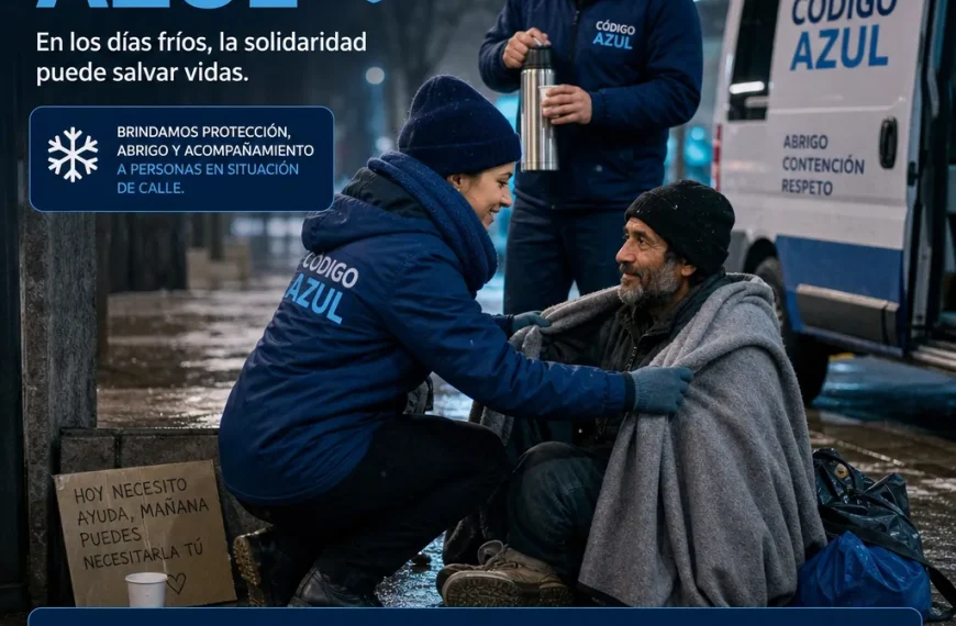 Código Azul: Medidas de Protección para Personas en Situación de Calle