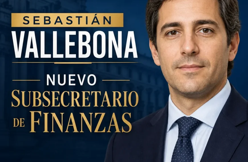 Sebastián Vallebona: ¿Quién es el nuevo subsecretario de Hacienda?
