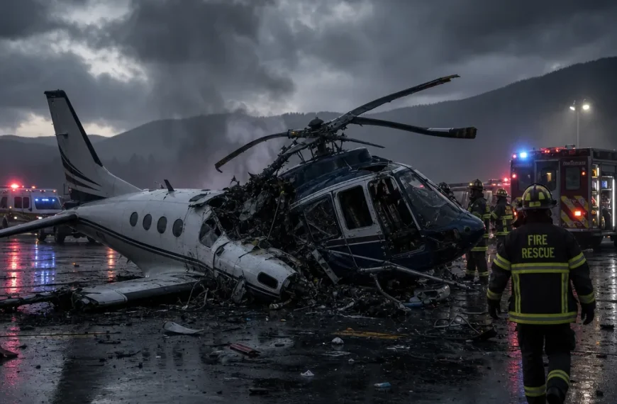 Accidente de avioneta: Piloto muere tras choque con helicóptero