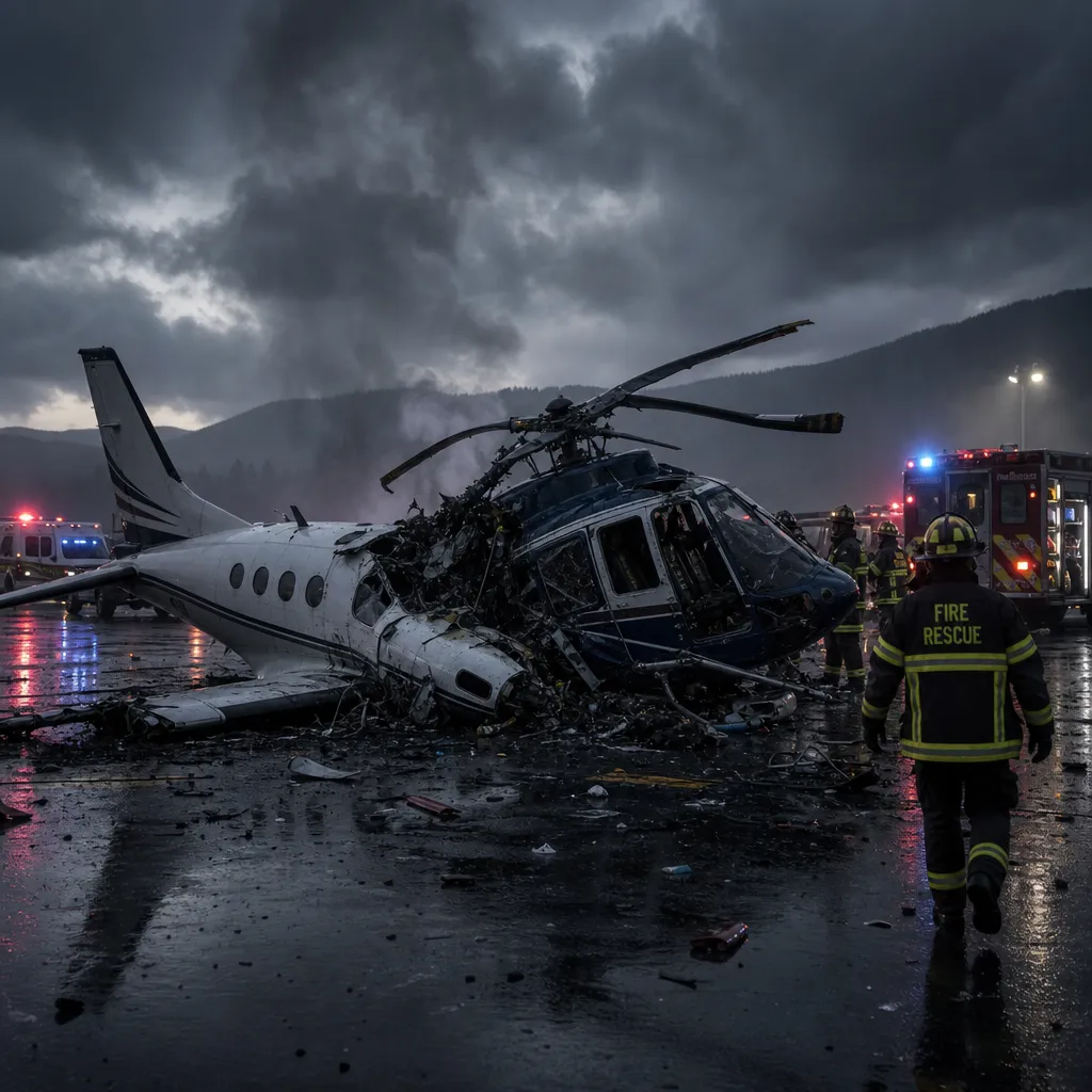 Accidente de avioneta: Piloto muere tras choque con helicóptero