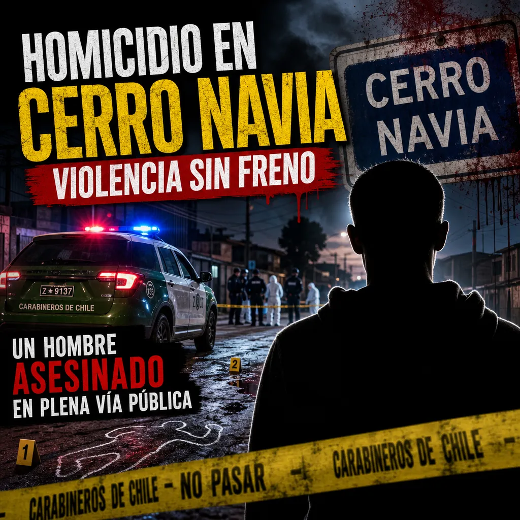 Prisión Preventiva: Detenido Por Homicidio Impactante En Cerro Navia