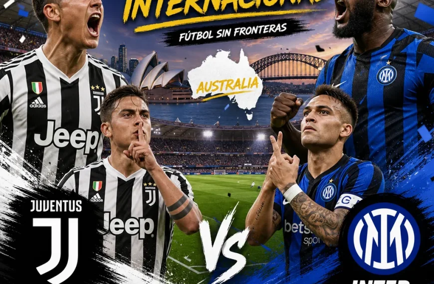 Juventus vs Inter: ¿Cuándo y Dónde Ver el Amistoso Internacional?